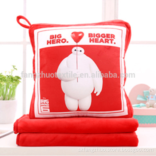 car seat 2 in 1 plush pillow blanket
